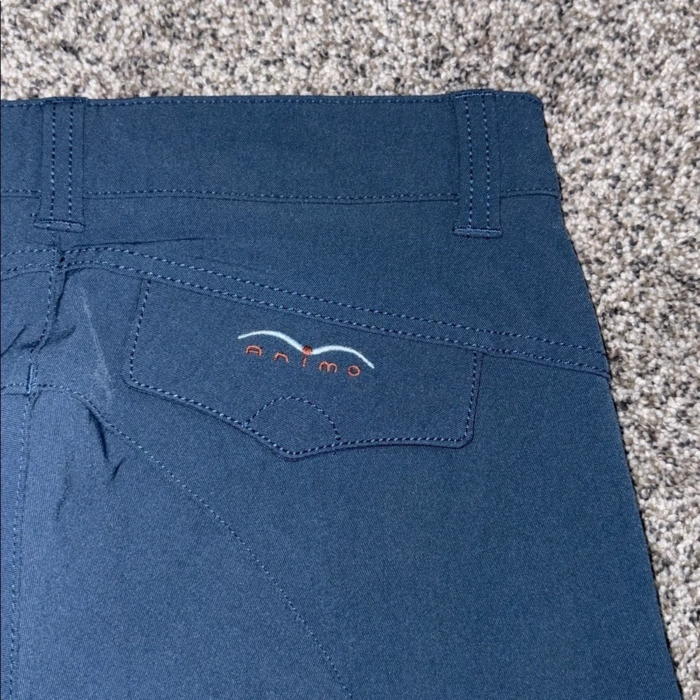 Animo Mundo KGrip Horse Riding Breeches in Deep Teal